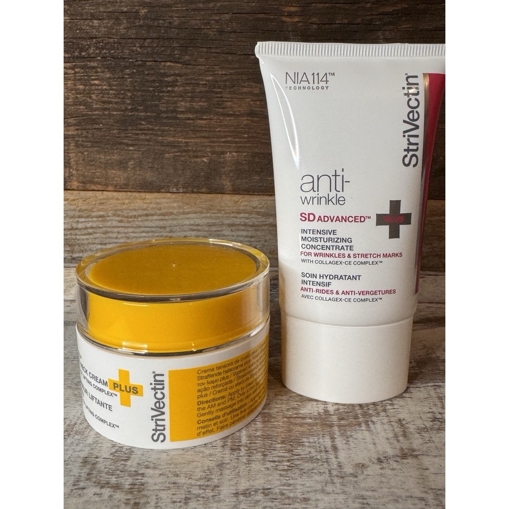 StriVectin NIA-114 Skincare Bundle · Anti-Wrinkle + Tightening Neck Cream | $138